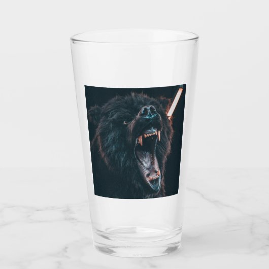 Angry Bar Zeth Black Bar Growl Glas (Vorderseite)
