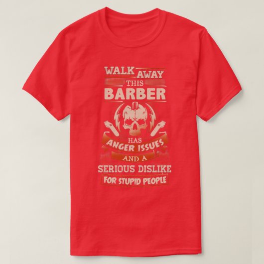 Angry Barber Shirt (Design vorne)