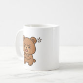 Angry Bear - Fierce Animal Coffee Tasse / Tee Cup (Vorderseite Links)