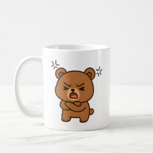 Angry Bear - Fierce Animal Coffee Tasse / Tee Cup