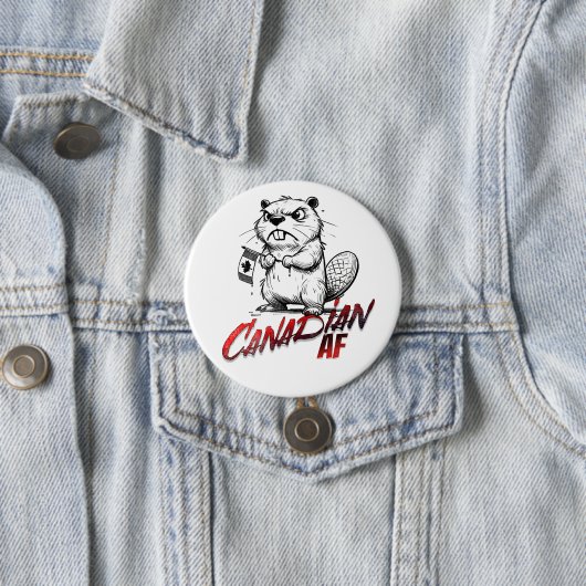 Angry Beaver Canadian AF Button (Beispiel)