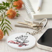 Angry Beaver Canadian AF Schlüsselanhänger (Vorderseite rechts)