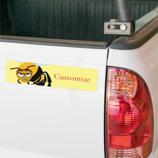 Angry Bee Thunder_Cove Autoaufkleber (Auf Lkw)