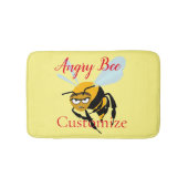 Angry Bee Thunder_Cove Badematte (Vorderseite)