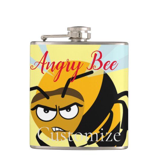 Angry Bee Thunder_Cove Flachmann (Vorderseite)