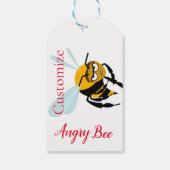 Angry Bee Thunder_Cove Geschenkanhänger (Rückseite)