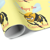 Angry Bee Thunder_Cove Geschenkpapier (Rolleneckpunkt)