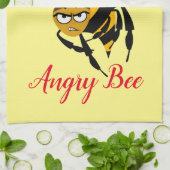 Angry Bee Thunder_Cove Geschirrtuch (Gefaltet)