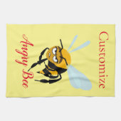 Angry Bee Thunder_Cove Geschirrtuch (Horizontal)