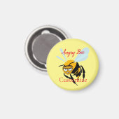 Angry Bee Thunder_Cove Magnet (Vorderseite/Rückseite)