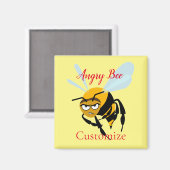 Angry Bee Thunder_Cove Magnet (Vorderseite/Rückseite)