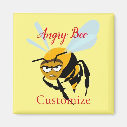Angry Bee Thunder_Cove Magnet (Vorne)