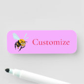 Angry Bee Thunder_Cove Namensschild (Beispiel)