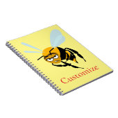 Angry Bee Thunder_Cove Notizblock (Rechte Seite)