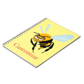 Angry Bee Thunder_Cove Notizblock (Linke Seite)