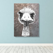 Angry Bird Leinwanddruck (Insitu (Holzboden))