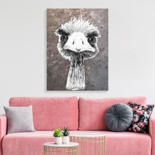 Angry Bird Leinwanddruck (Insitu (Wohnzimmer))