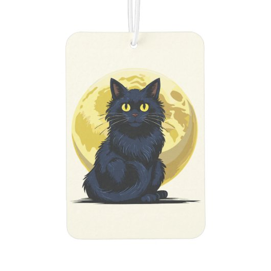 Angry black cat autolufterfrischer (Rückseite)