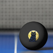 Angry black cat tischtennisball (Netto)