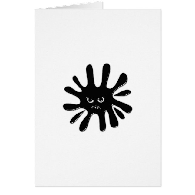 Angry Black Paint Spritzer (Vorne)