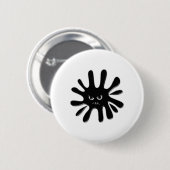 Angry Black Paint Spritzer Button (Vorne & Hinten)