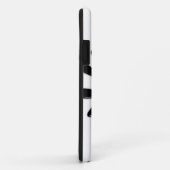 Angry Black Paint Spritzer Case-Mate iPhone Hülle (Hinten/Rechts)