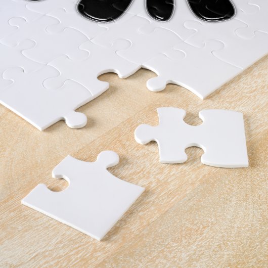 Angry Black Paint Spritzer Puzzle (Seite)