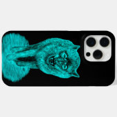Angry Black Wolf in der Nacht Case-Mate iPhone Hülle (Rückseite (Horizontal))