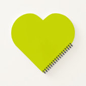 Angry Blume Heart Spiral Notebook Notizblock (Rückseite)