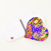Angry Blume Heart Spiral Notebook Notizblock (Innenseite)