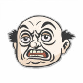 Angry Boss Aufkleber (Vorderseite)