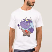 Angry Bull Mens Singlet T-Shirt (Vorderseite)