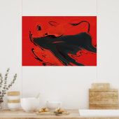 Angry Bull Poster (Küche)