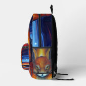 Angry Bunny Bedruckter Rucksack (Rechts)