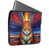 Angry Bunny Laptopschutzhülle (Vorne Rechts)