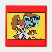 Angry Bunny Magnet 5 (Vorne)