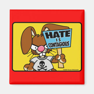 Angry Bunny Magnet 5
