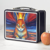 Angry Bunny Metall Brotdose (Beispiel)