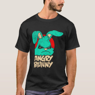 Angry Bunny Rabbit Lovers Niedlich Bunnies Happy E T-Shirt