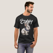 Angry Bunny streetwear  T-Shirt (Vorne ganz)