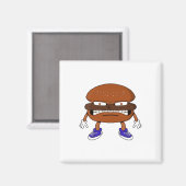 Angry Burger Magnet (Vorderseite/Rückseite)