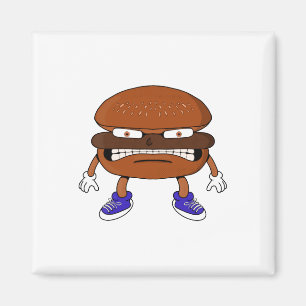 Angry Burger Magnet