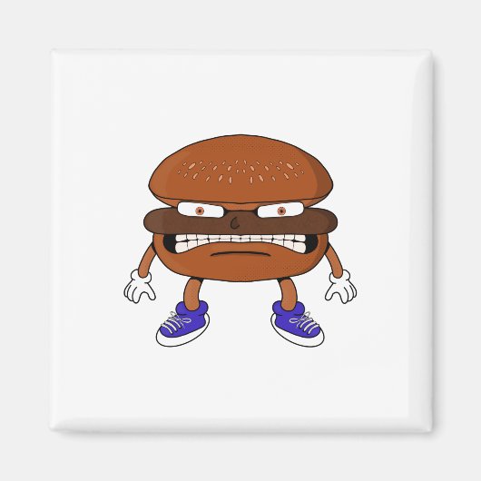 Angry Burger Magnet (Vorne)