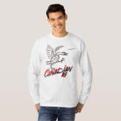 Angry Canada Goose Canadian AF T-Shirt (Vorne ganz)