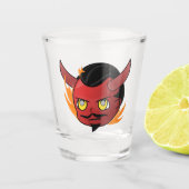 Angry Carl Shot Glass Schnapsglas (Vorderseite)