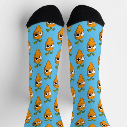 Angry Carrot Socks Socken (Oben)