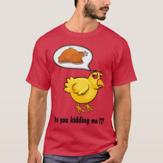 Angry Cartoon Funny Chick Bird Freunde T-Shirt