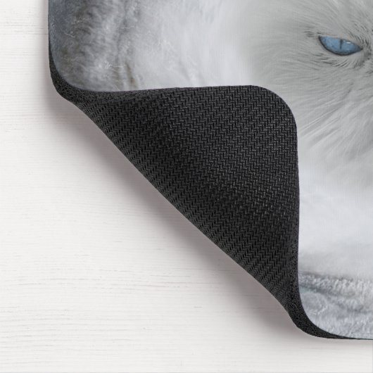 Angry Cat 5 Hurrikan Mousepad (Ecke)