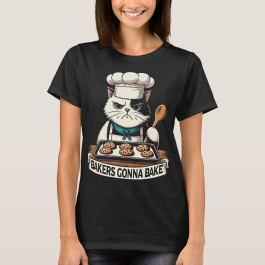 Angry Cat Bakers Wilhelm Tell T-Shirt (Vorderseite)