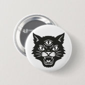 Angry Cat Button (Vorne & Hinten)